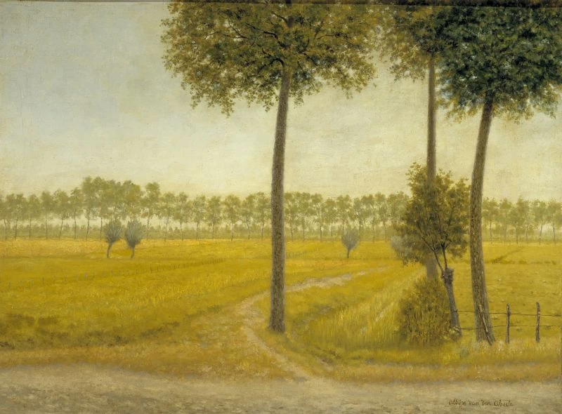 (Sint - Martens, Latem, 27 agosto 1835, Sint, Martens, Latem, 16 novembre 1918), Paesaggio con alberi